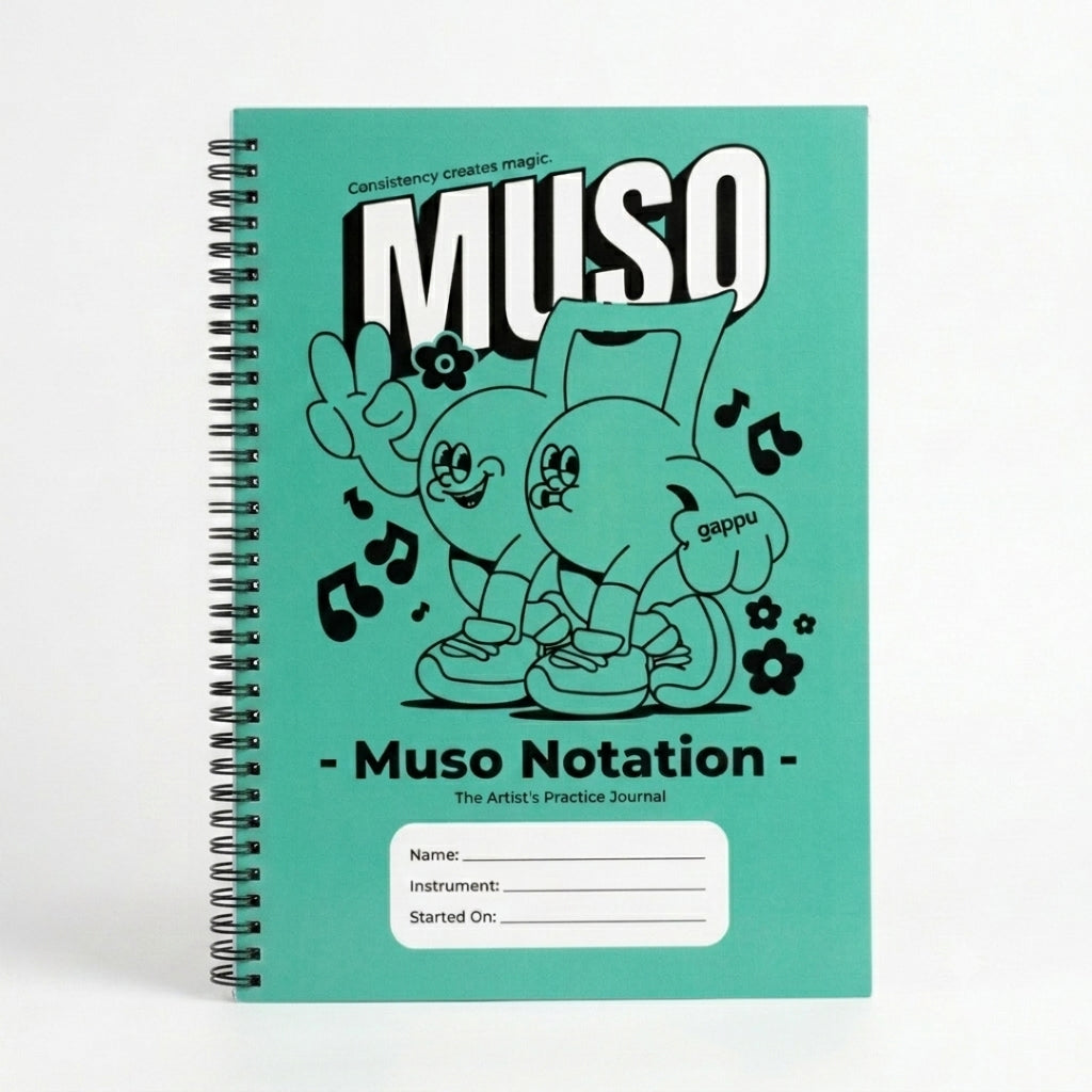 Muso Notation Notebook | The Artist's Practice Journal