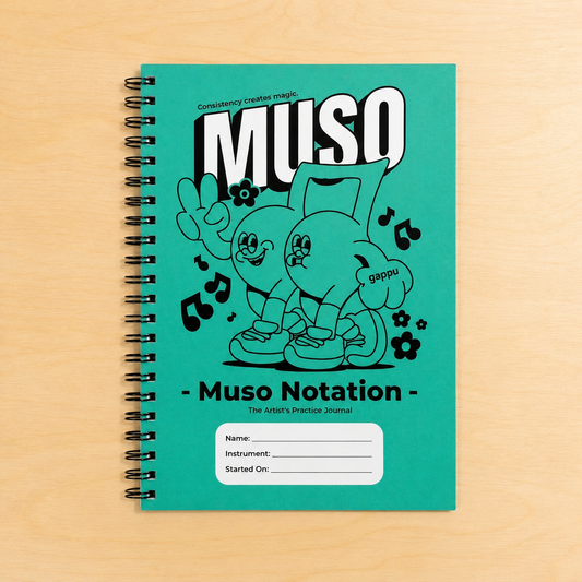 Muso Notation Notebook | The Artist's Practice Journal