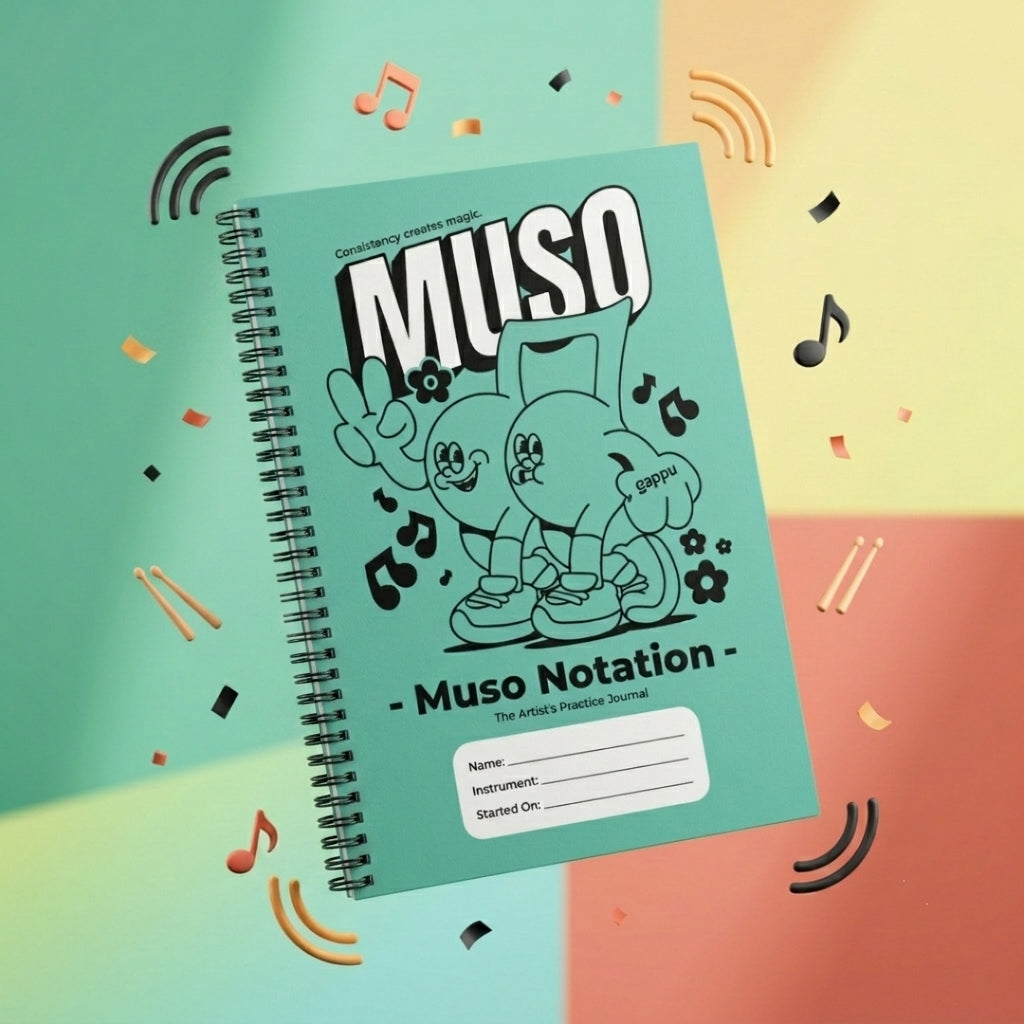 Muso Notation Notebook | The Artist's Practice Journal